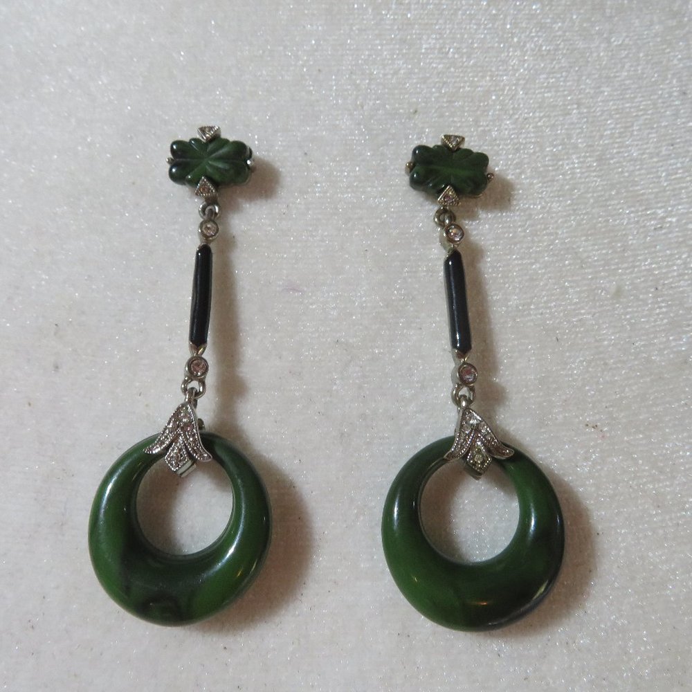 Ladies" Post Earrings / Art Deco